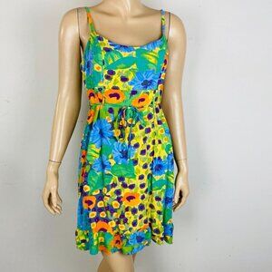 Jams World Kaleidoscope Flowery Brilliant Colored Women's S Summer Sundress